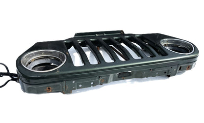 Parrilla delantera para Jeep TJ Wrangler, color verde oscuro, envío gratis. 