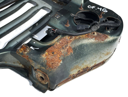 Parrilla delantera para Jeep TJ Wrangler, color verde oscuro, envío gratis. 