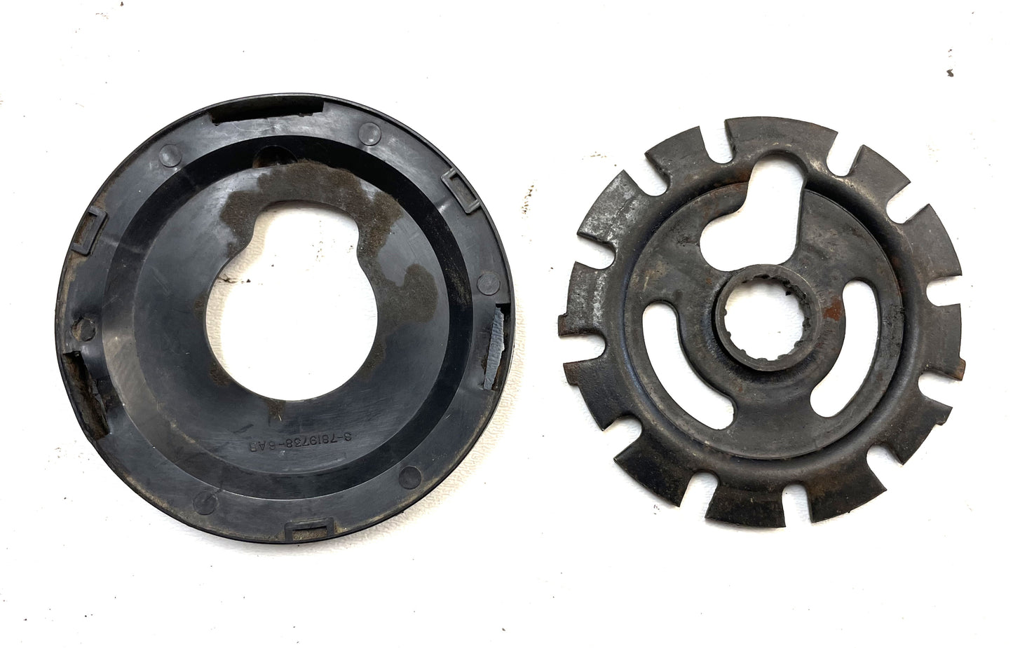 ¡Placa de bloqueo y cubierta de columna de dirección para Jeep CJ YJ 76-95 CJ5 CJ7 CJ8 YJ Wrangler! 