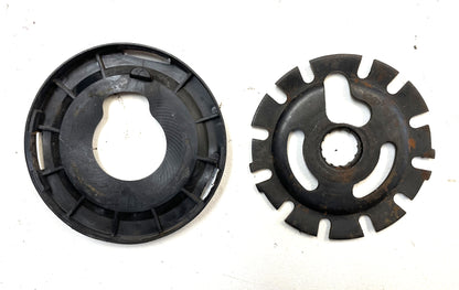 ¡Placa de bloqueo y cubierta de columna de dirección para Jeep CJ YJ 76-95 CJ5 CJ7 CJ8 YJ Wrangler! 