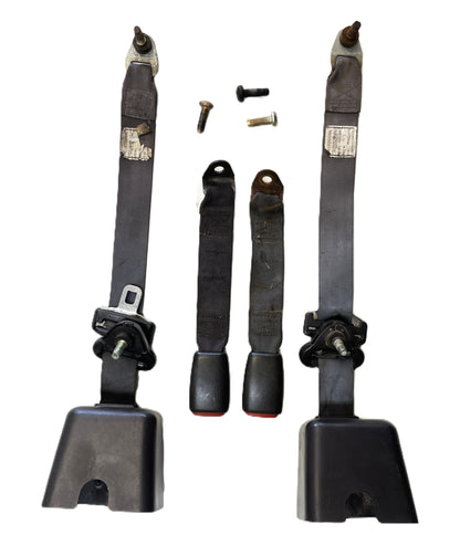 Cinturones de asiento trasero Jeep TJ 97-02 Wrangler cinturón de hombro hebillas hembra asiento trasero !!! 