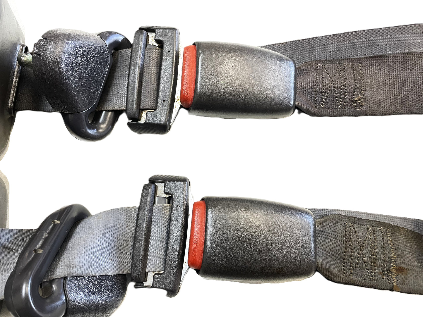 Cinturones de asiento trasero Jeep TJ 97-02 Wrangler cinturón de hombro hebillas hembra asiento trasero !!! 