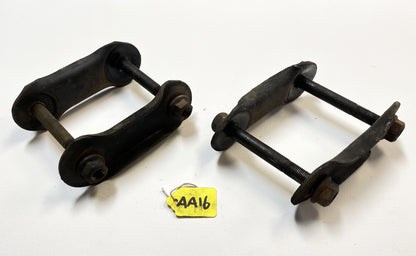 Grilletes Jeep YJ con pernos 87-95 Wrangler Ballestas delanteras y traseras ¡ENVÍO GRATIS! 