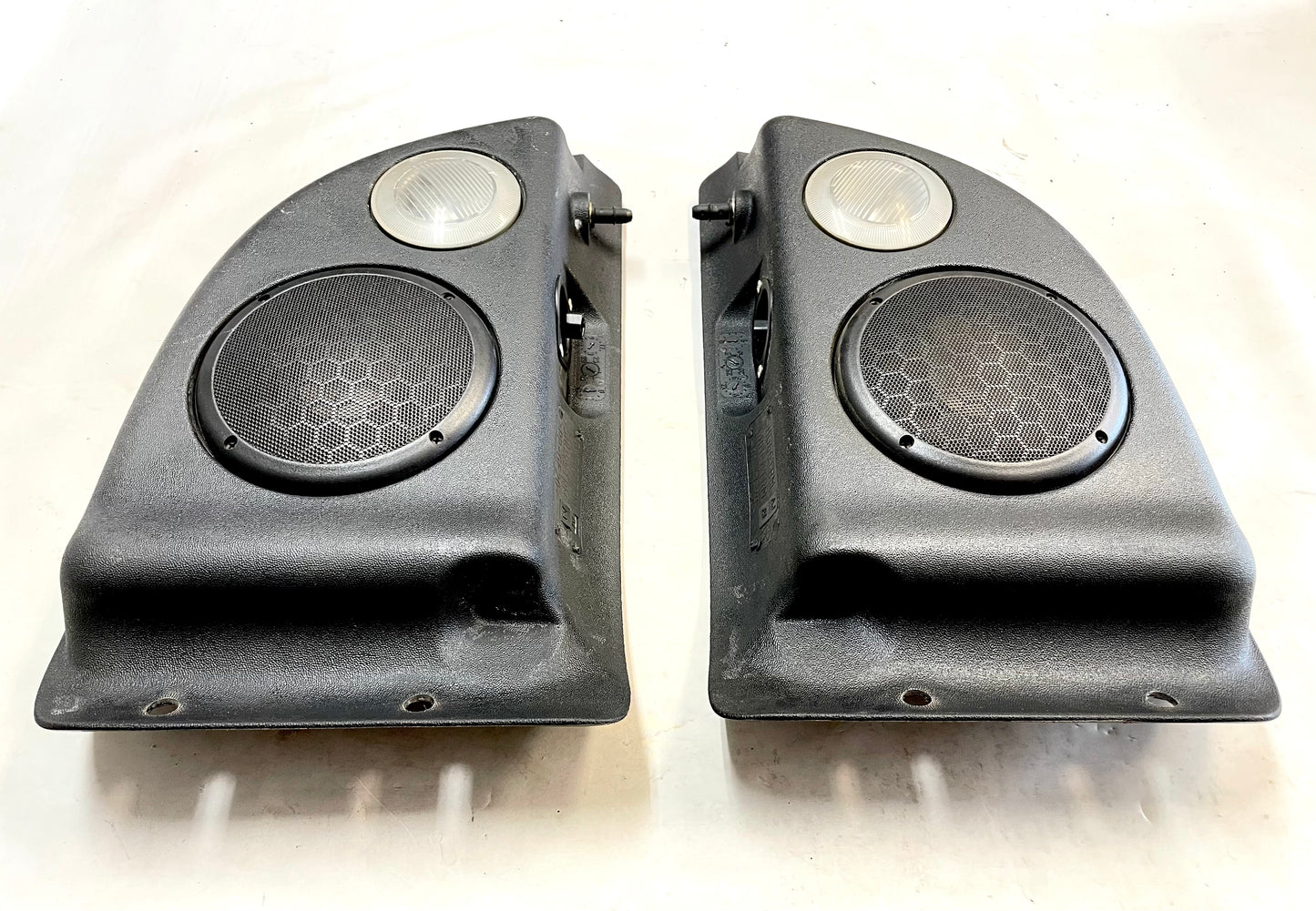 Jeep Wrangler TJ Speakers Overhead Roof Speaker Sound Bar Dome Light Pod Pair
