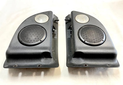 Jeep Wrangler TJ Speakers Overhead Roof Speaker Sound Bar Dome Light Pod Pair