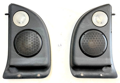 Jeep Wrangler TJ Speakers Overhead Roof Speaker Sound Bar Dome Light Pod Pair