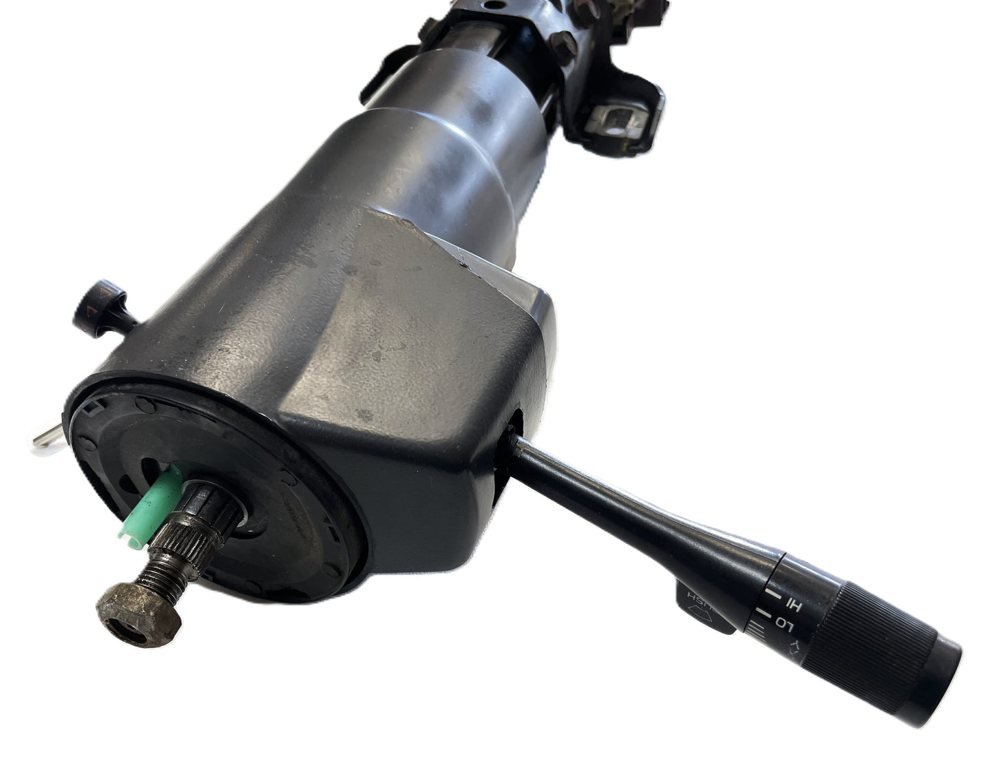 Jeep YJ Gray Steering Column manual NOT TILT 87-95 Wrangler grey BOLT IN READY !