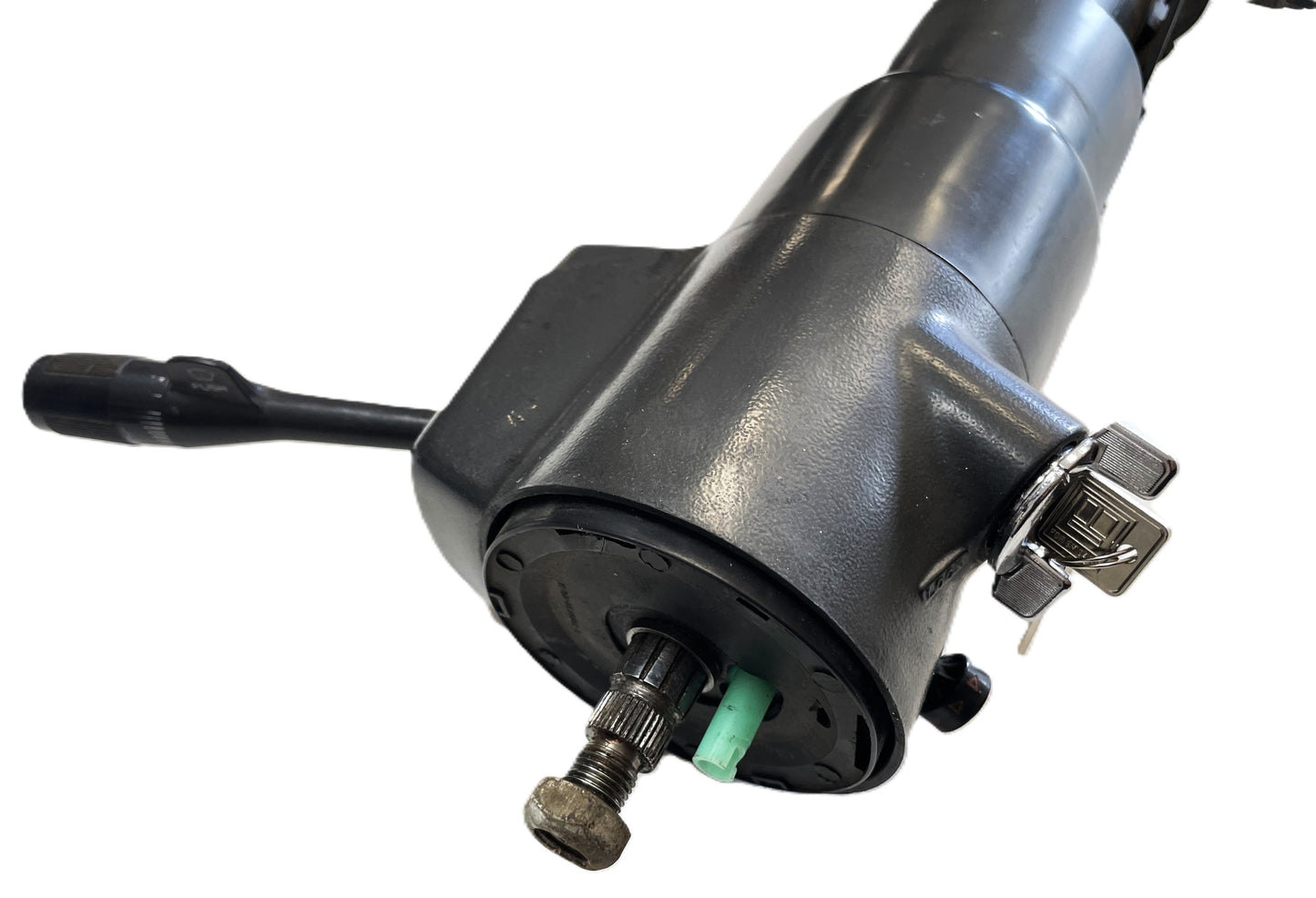 Jeep YJ Gray Steering Column manual NOT TILT 87-95 Wrangler grey BOLT IN READY !