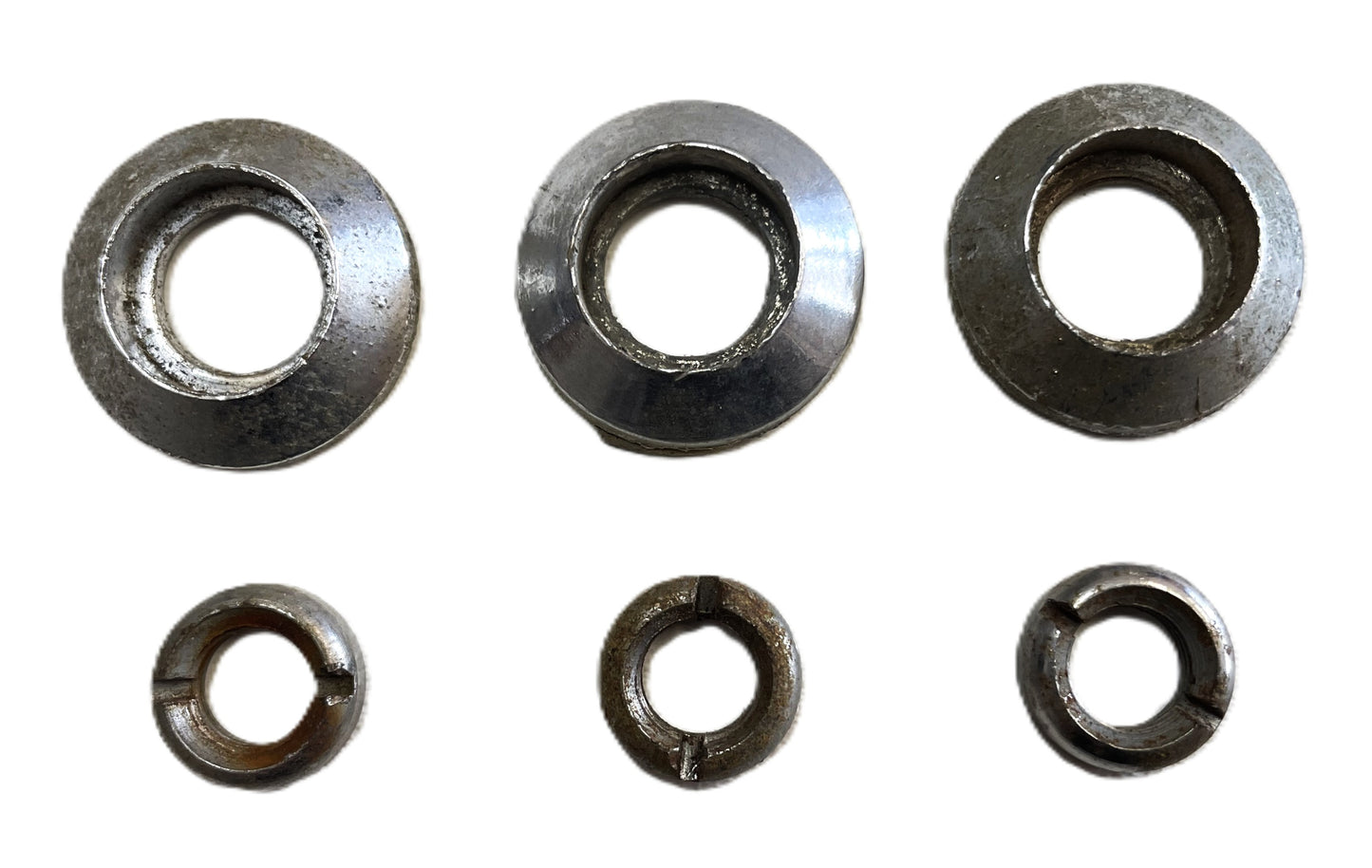 Jeep CJ5 CJ7 CJ8 switch bezel and nut set of 3 headlight fan and wiper switches