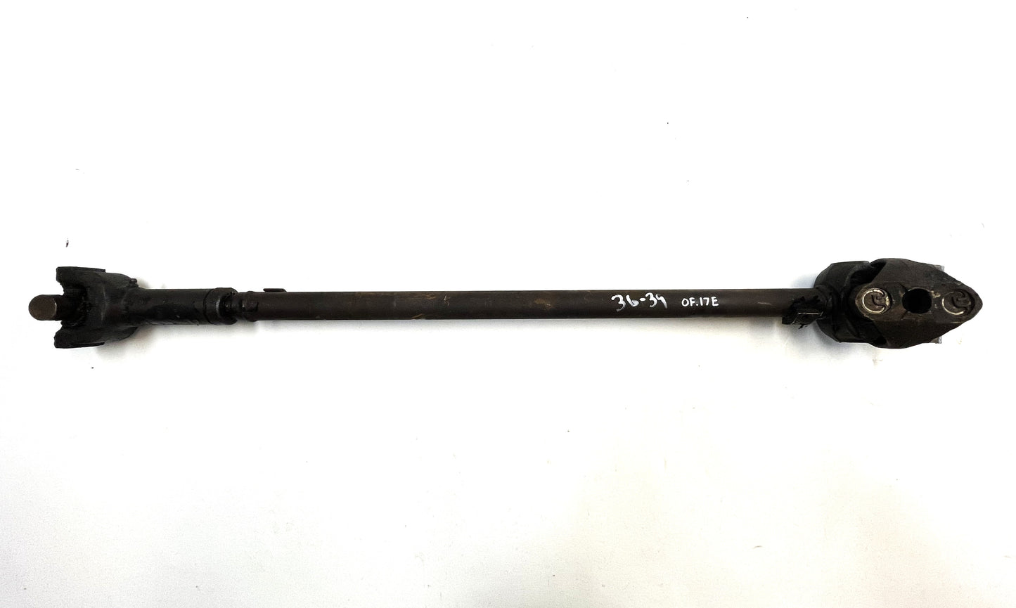 Jeep CJ Front Drive Shaft Quadratrac 76-79 CJ7 double cardan joint 36"-39"