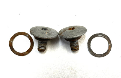 Jeep CJ tailgate latch catch factory tail gate screws fits CJ7 CJ8 76-86 AMC