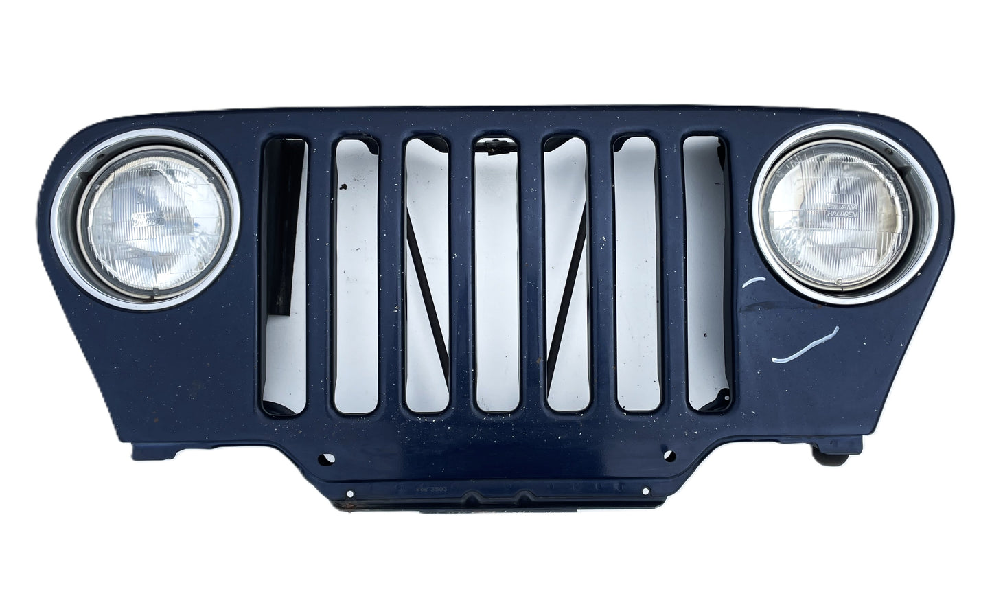 Faros delanteros Jeep TJ Grill 98-06 azul intenso Grille Wrangler ENVÍO GRATIS 