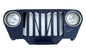Faros delanteros Jeep TJ Grill 98-06 azul intenso Grille Wrangler ENVÍO GRATIS 