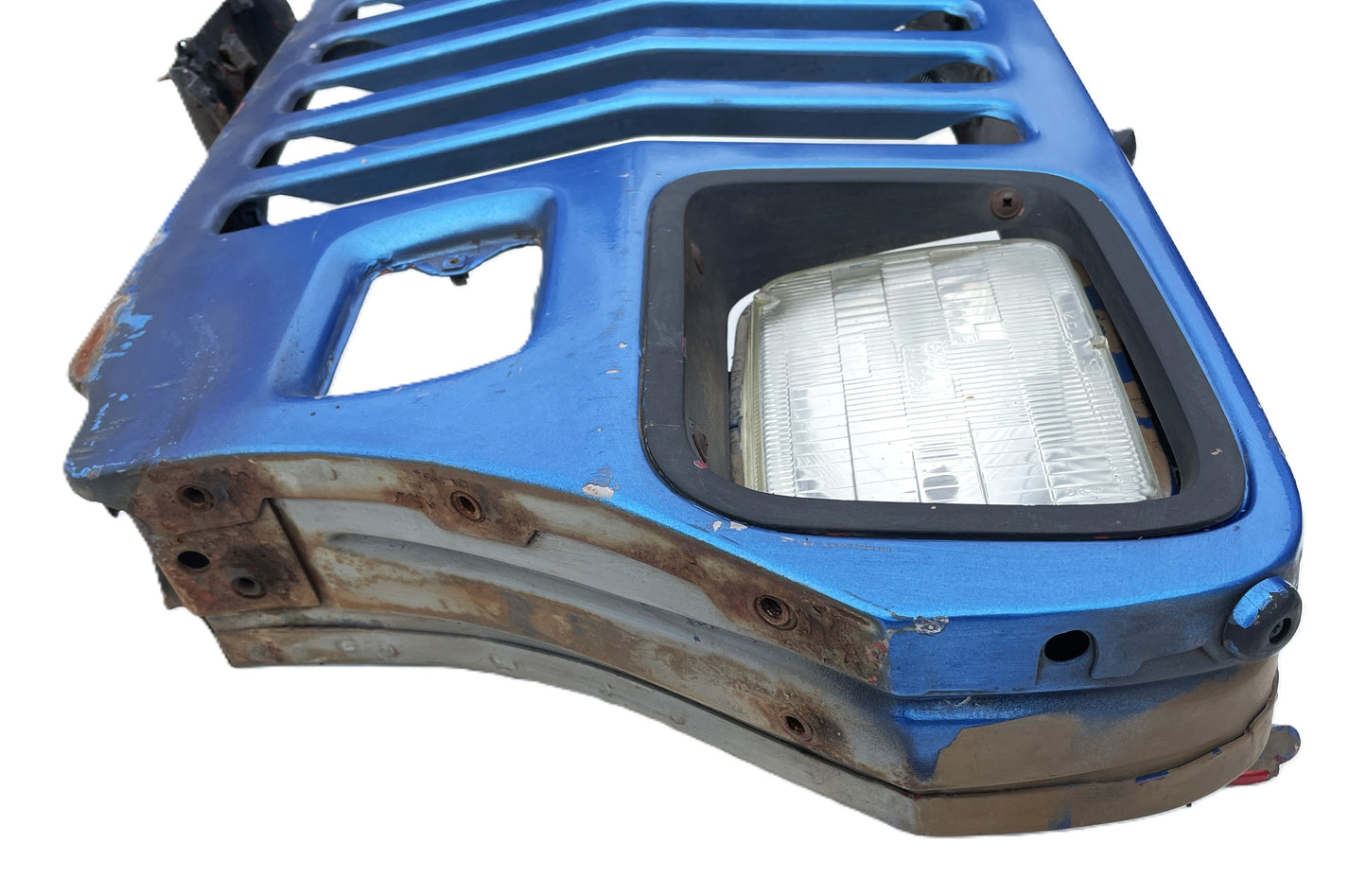 Parrilla azul para Jeep YJ, luces delanteras y traseras, compatible con Wrangler 87-95, ENVÍO GRATIS 