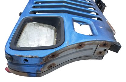 Parrilla azul para Jeep YJ, luces delanteras y traseras, compatible con Wrangler 87-95, ENVÍO GRATIS 