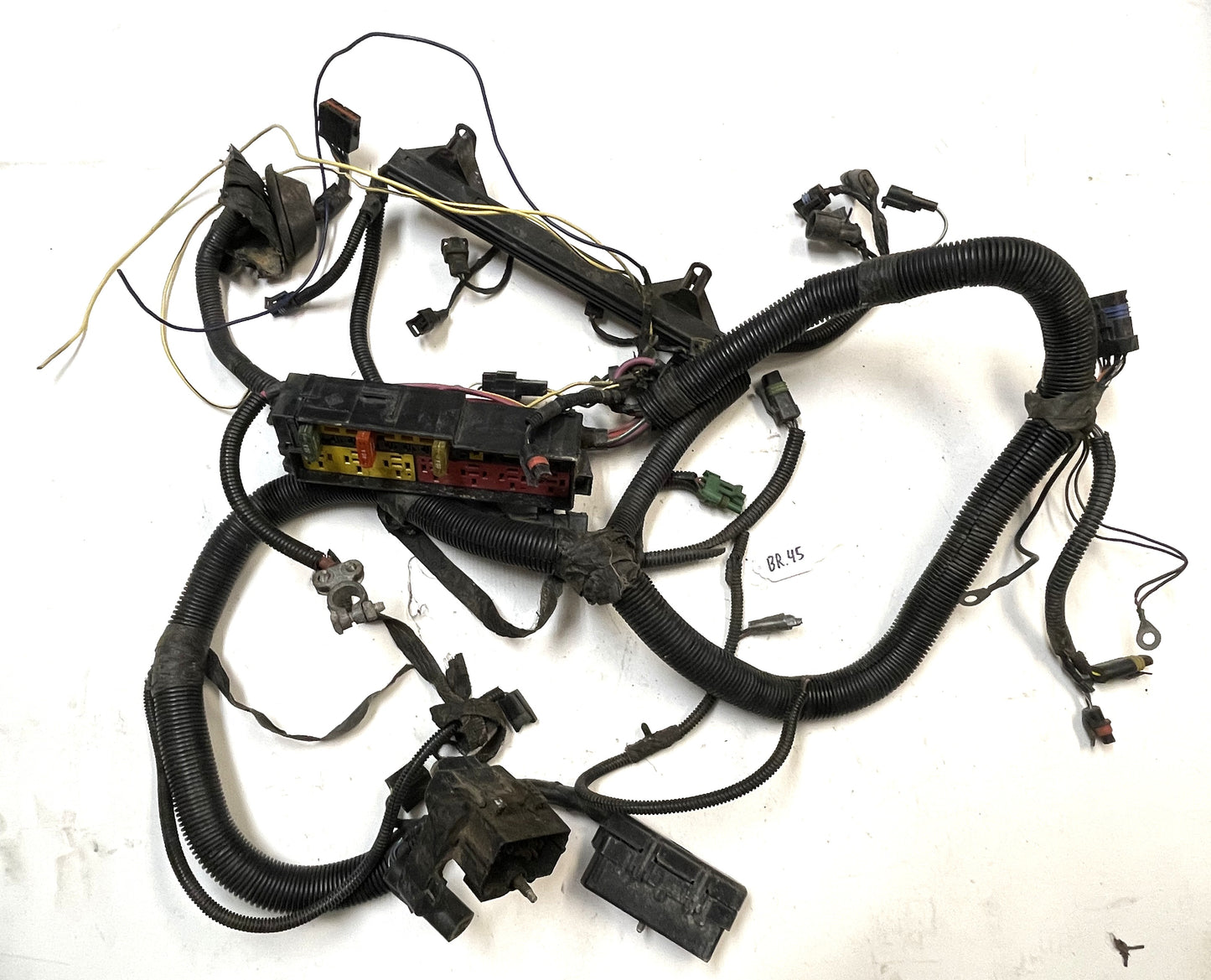 92-95 Jeep YJ Wrangler 2.5 engine wiring wire harness 4 cylinder 9 pin !