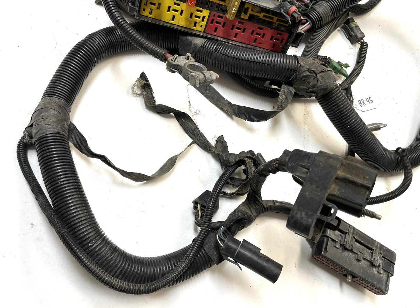 92-95 Jeep YJ Wrangler 2.5 engine wiring wire harness 4 cylinder 9 pin !