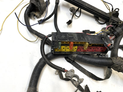 92-95 Jeep YJ Wrangler 2.5 engine wiring wire harness 4 cylinder 9 pin !