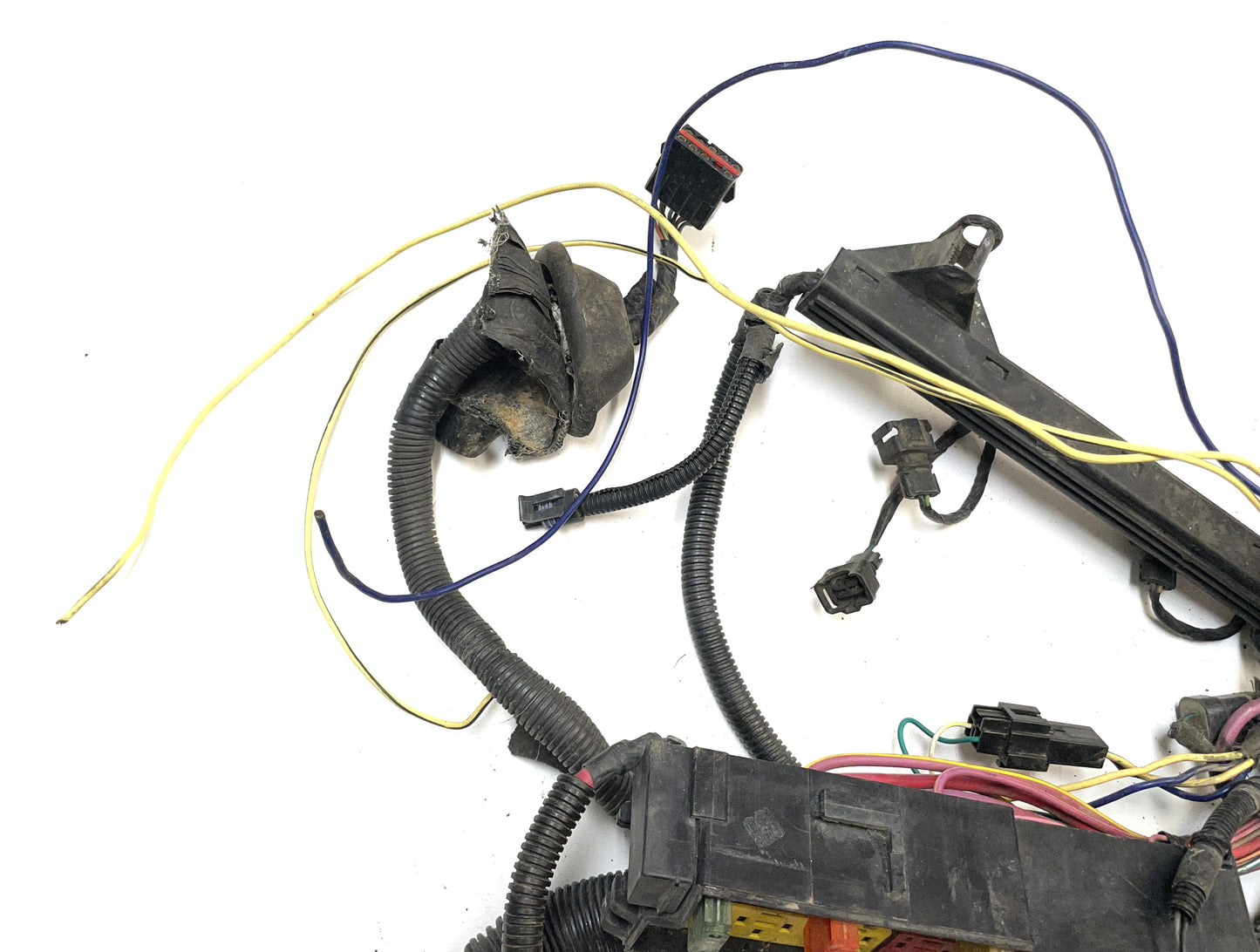 92-95 Jeep YJ Wrangler 2.5 engine wiring wire harness 4 cylinder 9 pin !