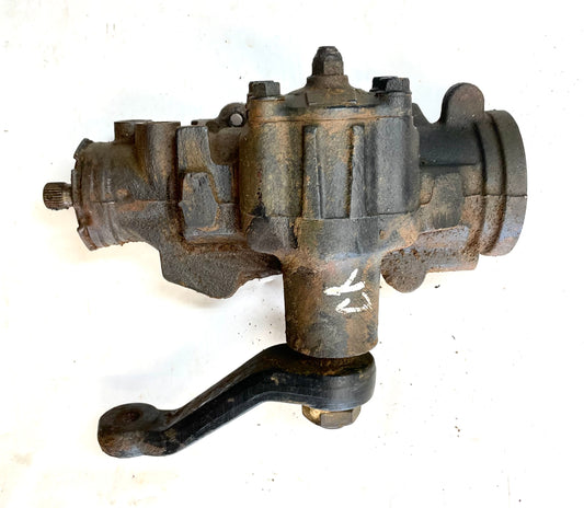 Jeep Wrangler YJ Power Steering Gear Box with pitman arm fits 87-95