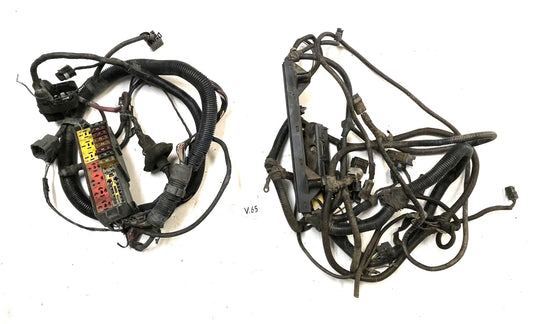 ¡Bloque de fusibles del cableado del arnés de cables del motor de cuatro cilindros Jeep YJ Wrangler 2.5 92-95! 
