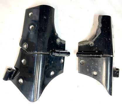 Jeep TJ windshield hinges fits 97-06 Wrangler Left Right Hinge black