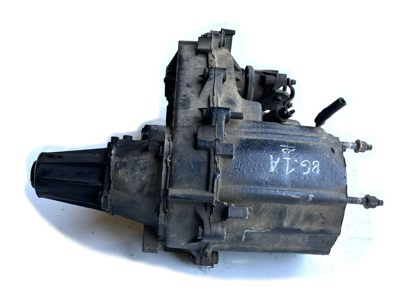 Caja de transferencia Jeep YJ NP 231 compatible con Wrangler manual de 4 cilindros de 87 a 95, 21 estrías 