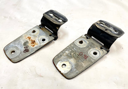 Jeep TJ hood hinges with bolts n shims black factory hinge fits 97-06 Wrangler