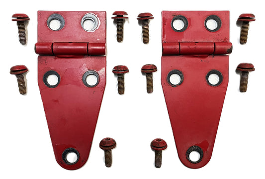 Bisagras de capó Jeep CJ YJ Rojo CJ5 CJ7 CJ8 Wrangler 76-95 ENVÍO GRATIS 