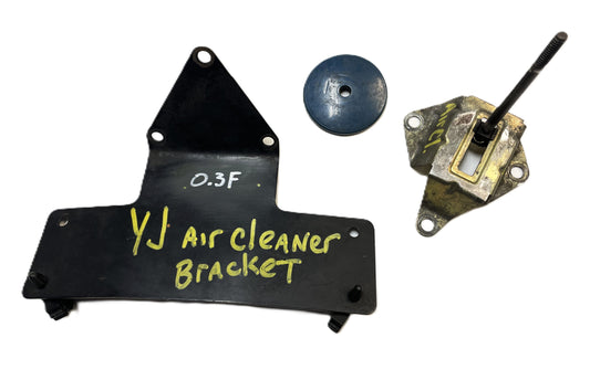 Jeep 4.2 air cleaner valve cover mount bracket CJ5 CJ7 YJ 6 cylinder 258 filter