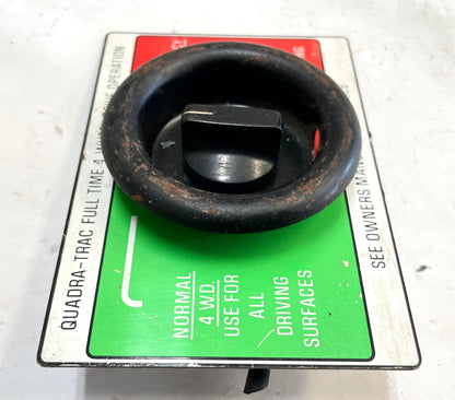 Jeep Quadratrac Emergency Drive Glove box switch 4x4 J10 Cherokee Wagoneer CJ7