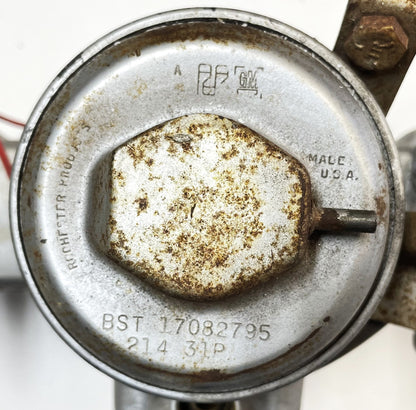 Jeep 4.2 intake manifold YJ CJ5 CJ7 CJ8 2 barrel aluminum AMC 258 EF3237858 carb