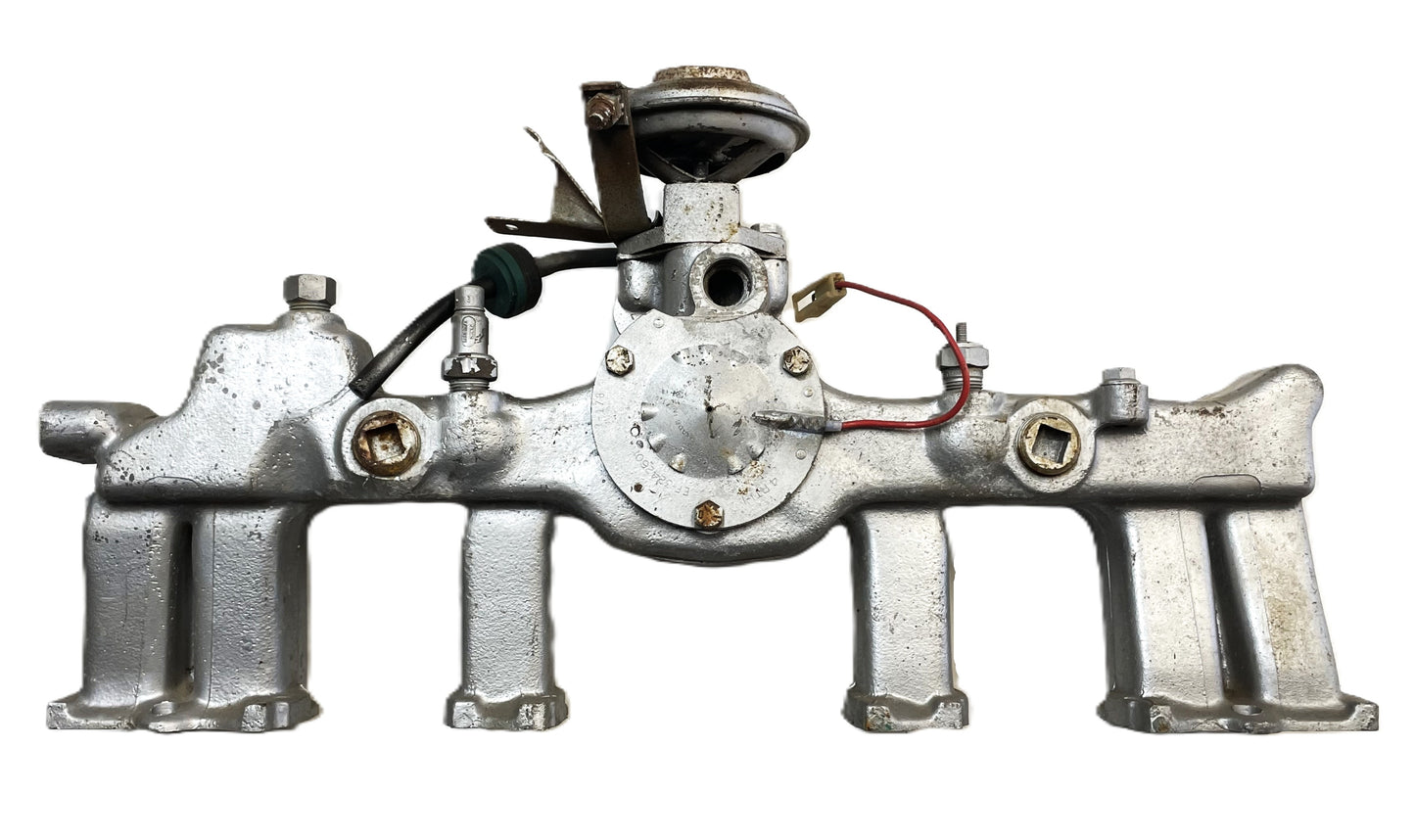 Jeep 4.2 intake manifold YJ CJ5 CJ7 CJ8 2 barrel aluminum AMC 258 EF3237858 carb