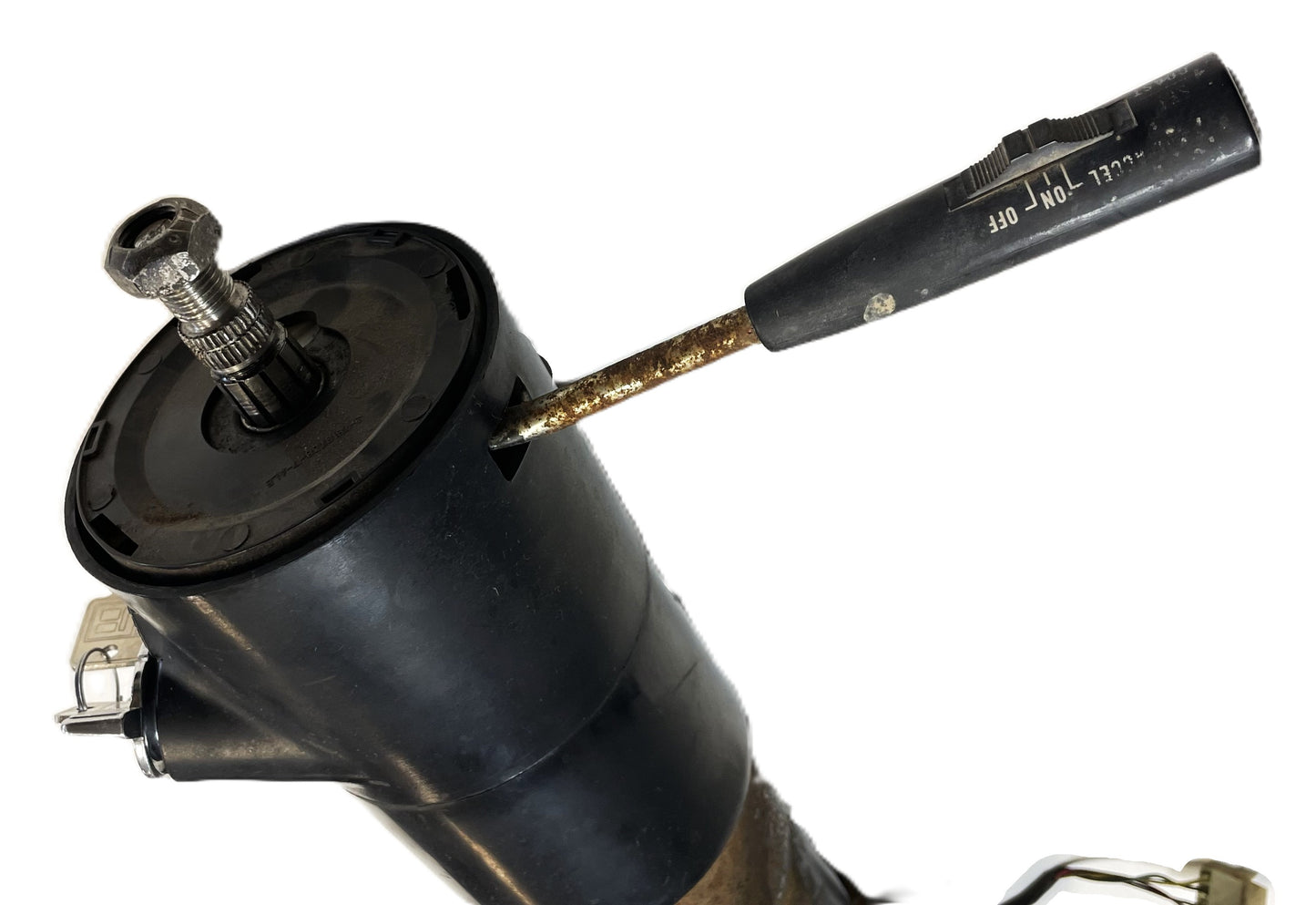 Columna de dirección Jeep CJ CJ7 CJ5 AMC GM J10 Cherokee CJ8 ¡LISTO PARA ATORNILLAR, sin inclinación! 