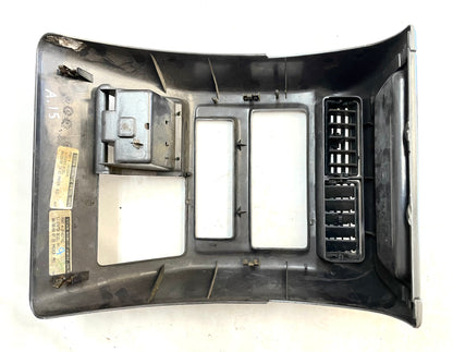 Jeep TJ dash trim center bezel vents vent dark grey AGATE fits 97-02 Wrangler!