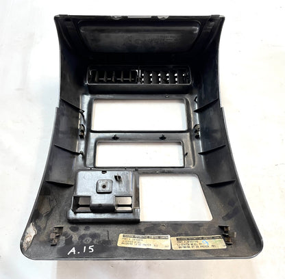 Jeep TJ dash trim center bezel vents vent dark grey AGATE fits 97-02 Wrangler!