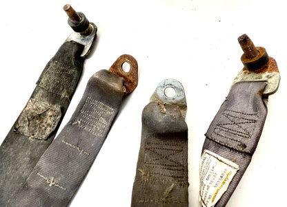 Jeep TJ back seat belts 97-02 Wrangler shoulder belt female buckles rear seat 5]