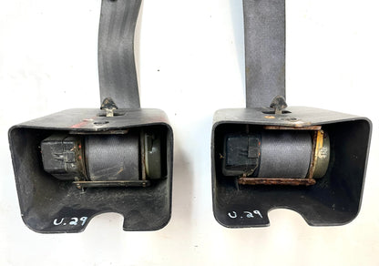 Jeep TJ back seat belts 97-02 Wrangler shoulder belt female buckles rear seat 5]