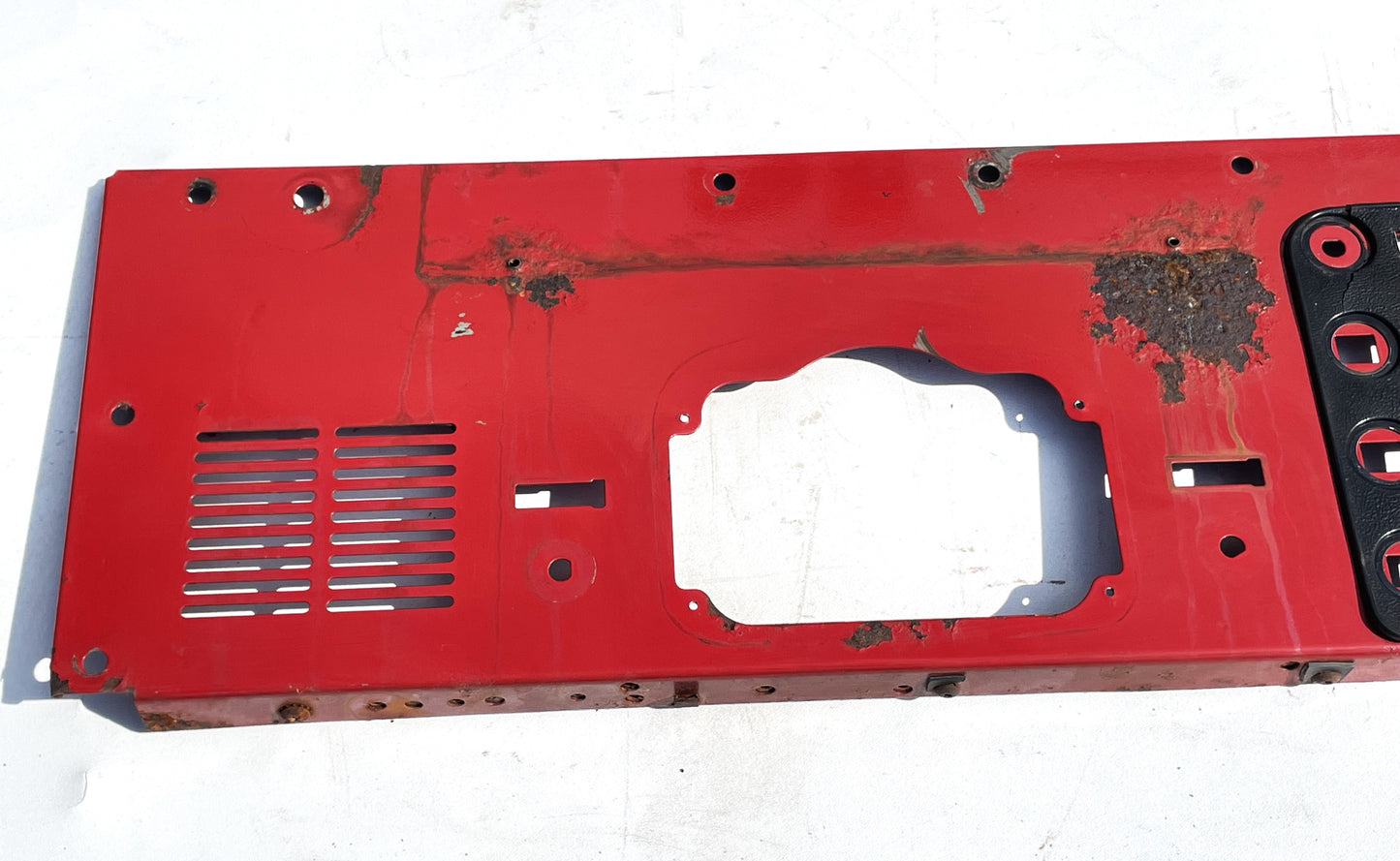 Panel de instrumentos para Jeep CJ, CJ5, CJ7 y CJ8, de metal, rojo, con envío gratis. 