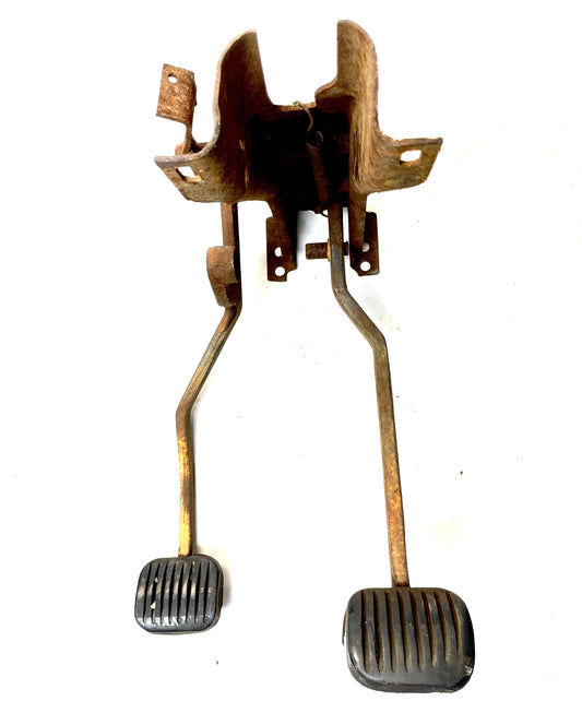 72-75 Jeep CJ5 Pedals manual clutch brake hanging pedal Factory pedals FREE SHIP