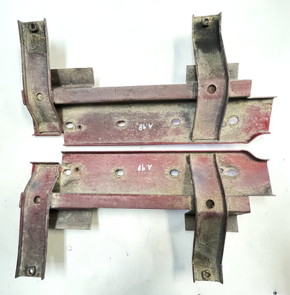 Estribos laterales de metal para Jeep YJ Wrangler, estribo de fábrica, 87-95