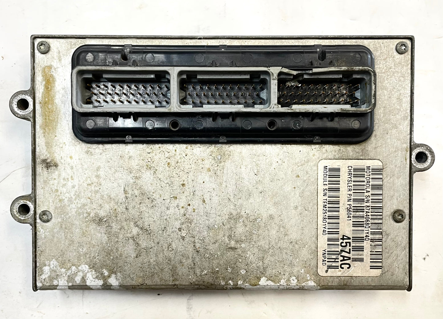 99 Jeep TJ Wrangler ECM 2.5 four cylinder computer manual trans P56041457AC