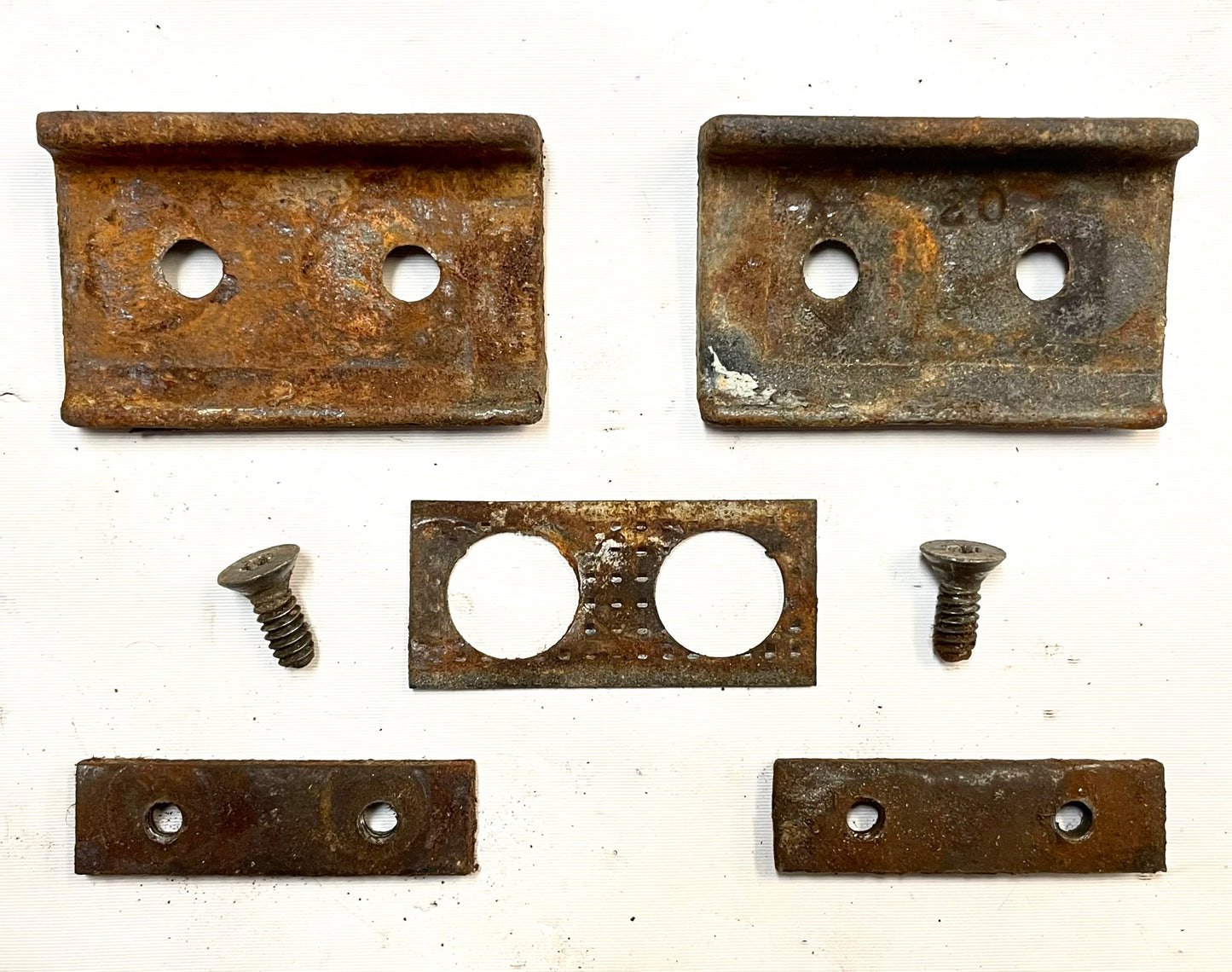 Jeep door striker body slam latch plates 76 77 78 79 80 CJ7 strikers full hard