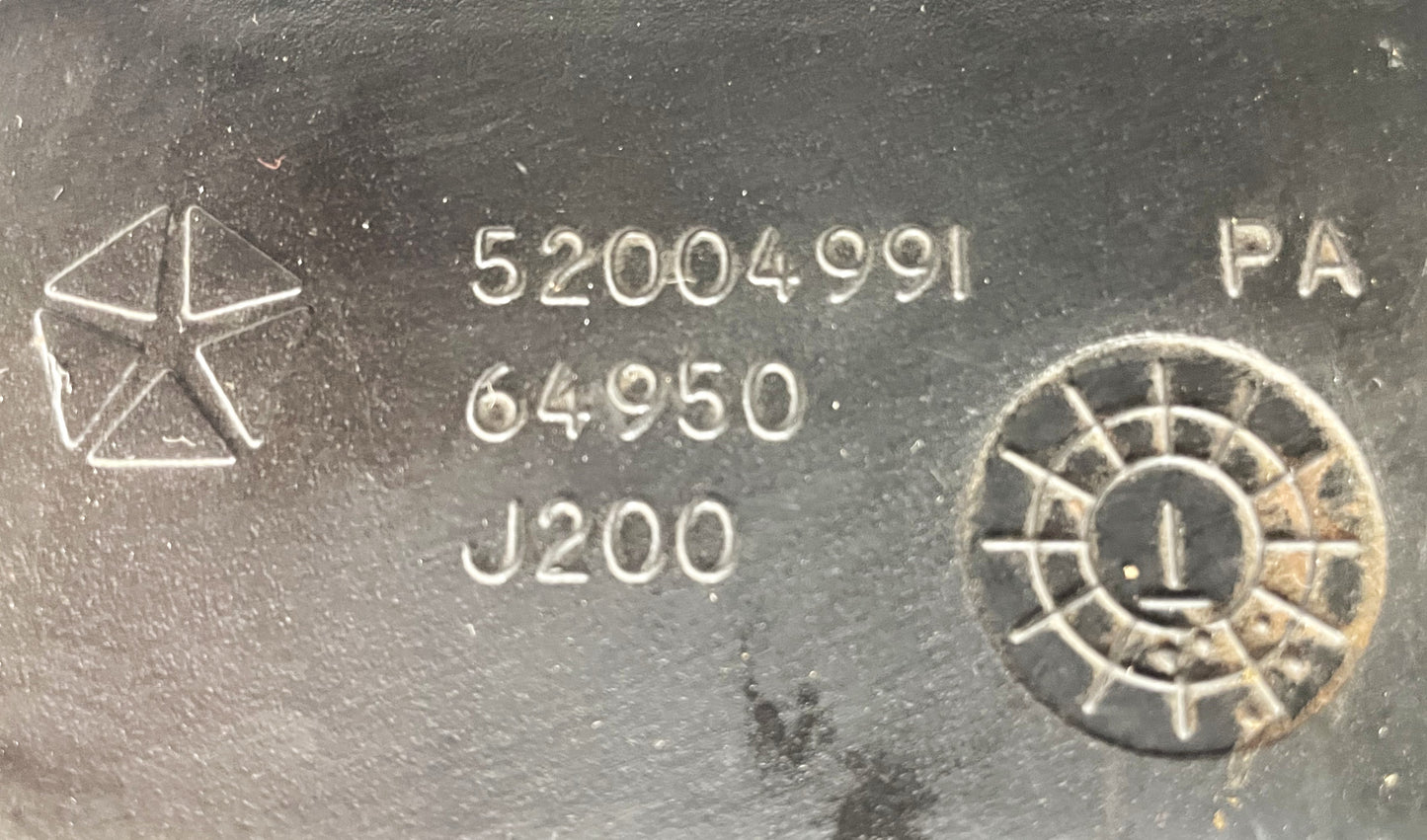 Depósito de tanque de botella de líquido de dirección asistida para Jeep YJ Wrangler 52004991, compatible con modelos 91 a 95. 