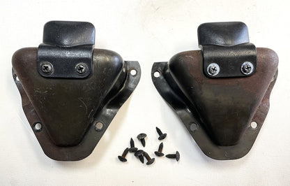 ¡¡¡Cerradores de puerta para Jeep YJ CJ7, juego de cerraderos, pasador de pestillo izquierdo y derecho 81-95 CJ Wrangler!!!! 