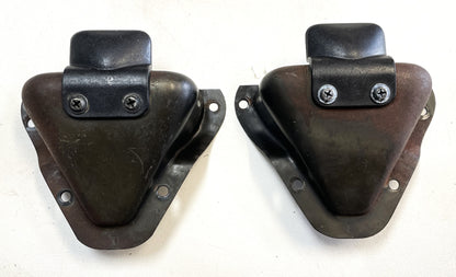 ¡¡¡Cerradores de puerta para Jeep YJ CJ7, juego de cerraderos, pasador de pestillo izquierdo y derecho 81-95 CJ Wrangler!!!! 
