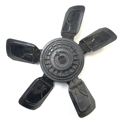 Jeep YJ Wrangler four cylinder cooling fan w/ clutch 2.5 FREE SHIP fits 87-90
