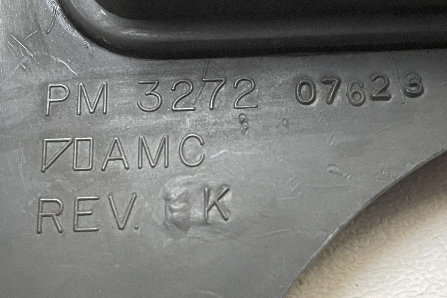 ¡Luz de advertencia gris del tablero del Jeep YJ, bisel de la moldura, luces de problemas del Wrangler, columna gris! 