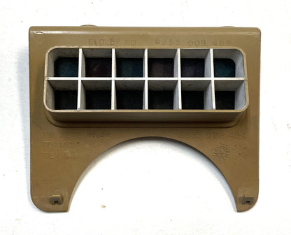 Jeep YJ warning light dash trim bezel 87-91 Wrangler trouble lights sand tan
