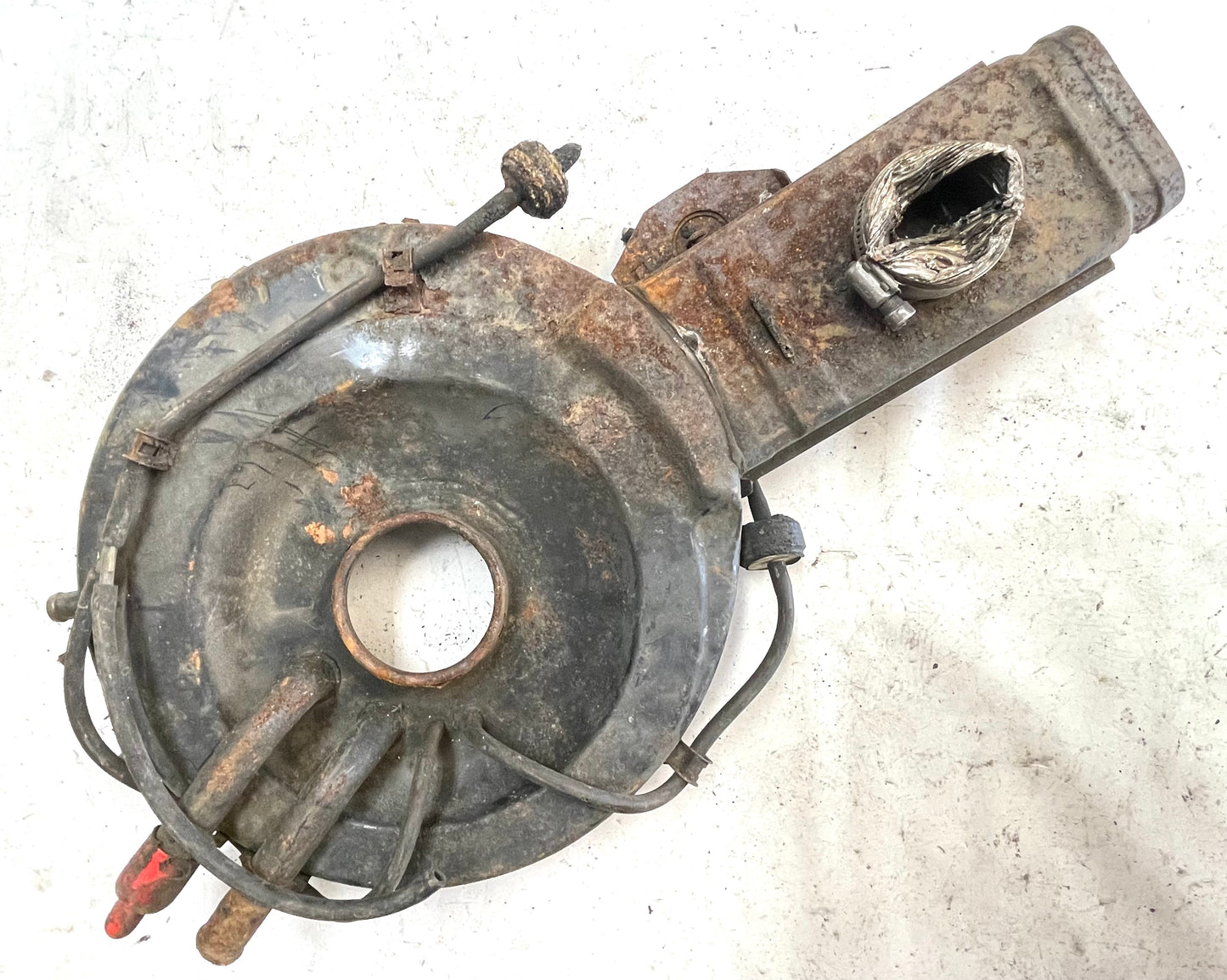 Caja de filtro de aire para Jeep, 6 cilindros, 258, 4.2, CJ5, CJ7, CJ8, carburador de 2 cuerpos, J10 